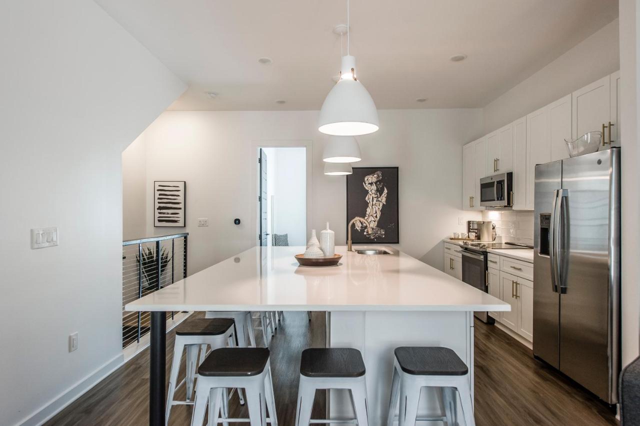 ناشفيل Brand New 4 Bedroom 4Bath Townhome With Amazing Rooftop! المظهر الخارجي الصورة